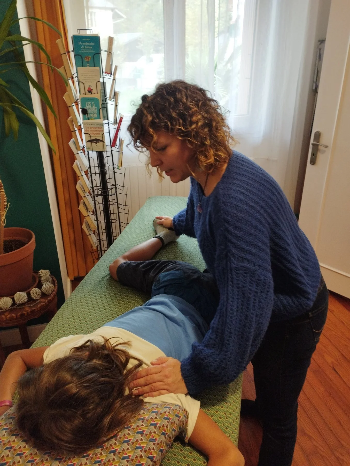 Accompagnement d’un enfant en kinésiologie